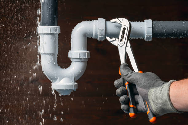 Professional Drain Cleaning technician working in Foster, OR